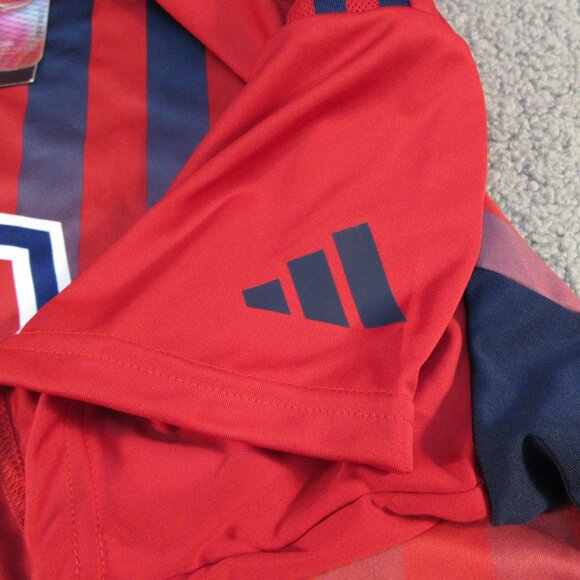 Adidas Mens Soccer Jersey – Size 3XL – Montreal Canadiens Red Blue Gradient - Picture 7 of 13